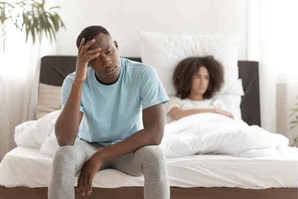 Man upset about ED symptoms Golders Green