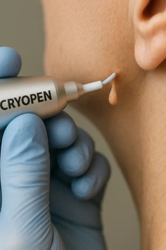 Cryopen for skin tags removal Golders Green speak to our team today!