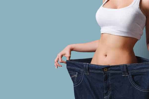 woman after fat reduction treatment Golders Green