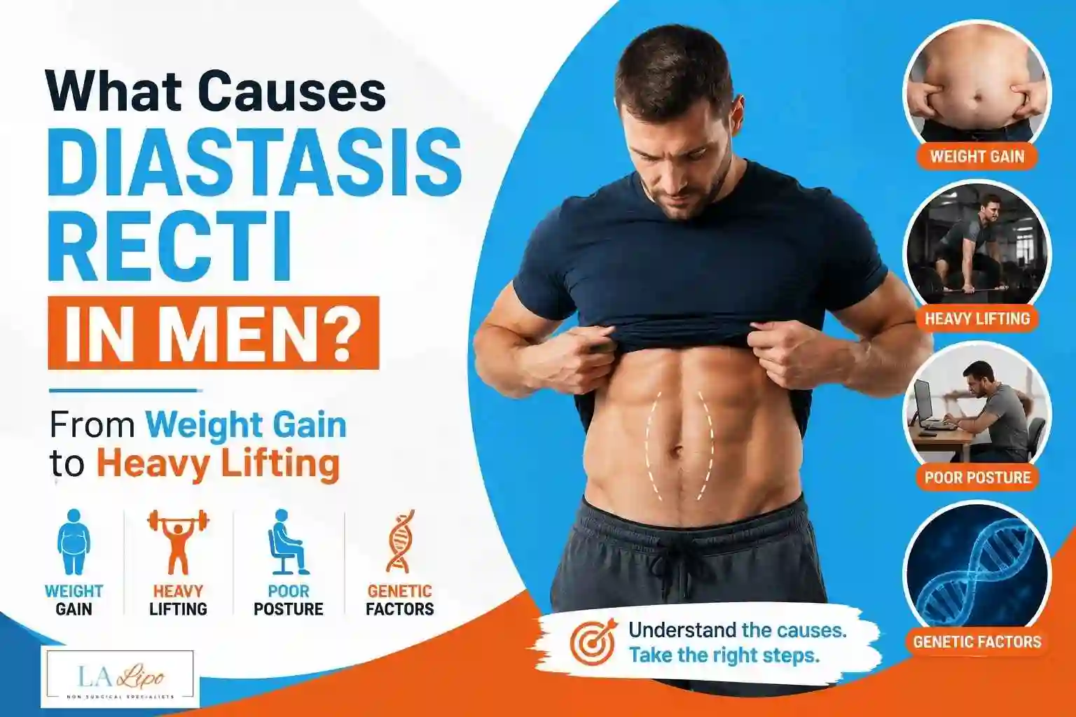 What Causes Diastasis Recti in Men? From Weight Gain to Heavy Lifting Golders Green